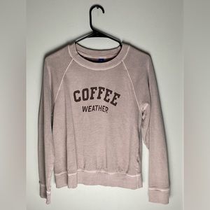 Coffee Weather Light Crew Sweatshirt